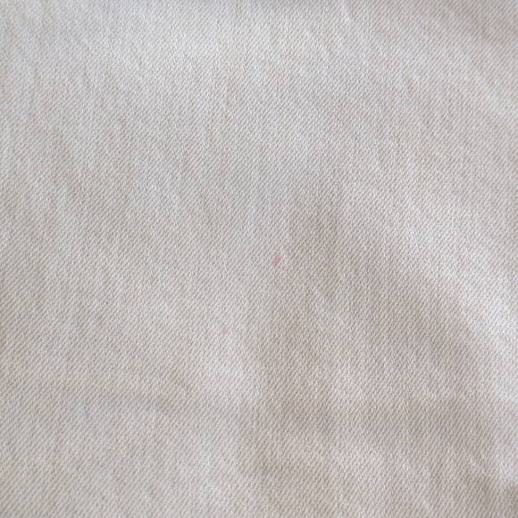 L.L. Bean Double L Classic Fit Straight Leg Denim Jeans 34 x 29 Cream Pockets - Picture 16 of 16